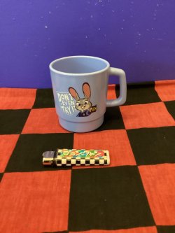 画像1: ディズニー　スタッキングマグカップ　プラマグ（ジュディ/ブルー） 