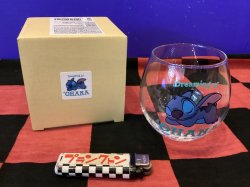 画像1: ディズニー　まんまるグラス(スティッチ)