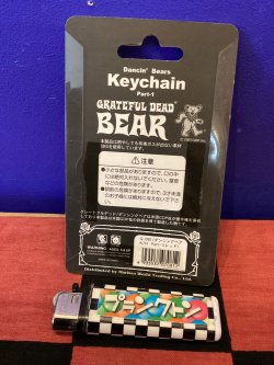 画像2: グレイトフルデッド　デッドベア　フィギュアキーホルダー　キーチェーン  （レッド/ダンシングベア）