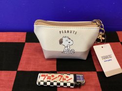 画像2: スヌーピー　三角ミニポーチ（アンディ）