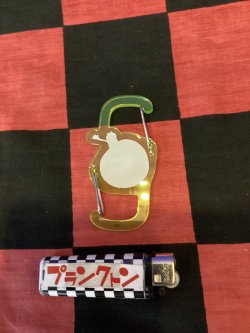 画像2: パペットスンスン　ツインカラビナホルダー（キウイ）