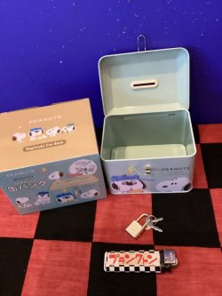 画像5: スヌーピー　カギ付き缶バンク(スヌーピー＆オラフ)