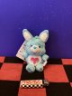 ケアベアカズンズ　ソフトぬいぐるみキーホルダー(スウィフトハートラビット)