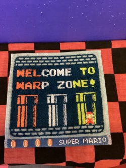 画像1: スーパーマリオ　ミニタオル（ワープゾーン）