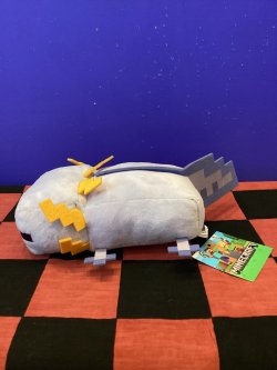 画像2: マインクラフト　コレクションぬいぐるみ(ウーパールーパー/ブルー)