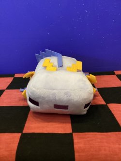 画像1: マインクラフト　コレクションぬいぐるみ(ウーパールーパー/ブルー)