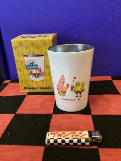 画像2: スポンジボブ　ステンレスタンブラー(アイスホワイト）