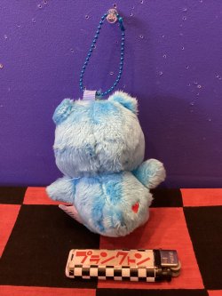 画像2: ケアベア　ソフトぬいぐるみキーホルダー（グランピーベア）