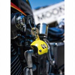 画像1: ムーンアイズ　MOON Helmet Key Ring (MKR211YE)