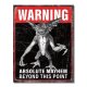 アンティークプレート　(GREMLINS -Warning) 