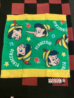 画像1: ディズニー　ハンドタオル（ピノキオ）