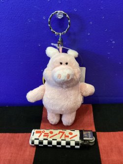 画像1: ひつじのショーン　10cmぬいぐるみキーリング（イタズラブタ）