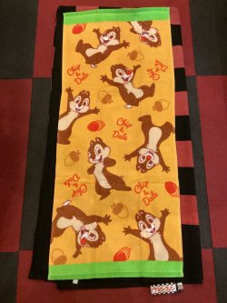 画像1: ディズニー　フェイスタオル（チップ＆デール）