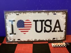 画像1: CMプレート（I LOVE USA）