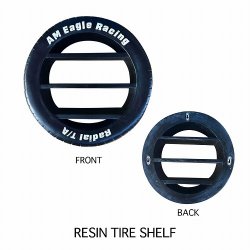 画像1: カーシェルフ　ウォールシェルフ　（TIRE Shelf）