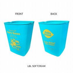 画像1: ダストボックス　10L  （ソフトクリーム　LBL SOFTCREAM）