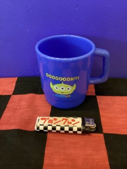 画像1: トイストーリー　プラスティックマグカップ　（エイリアン/ブルー）