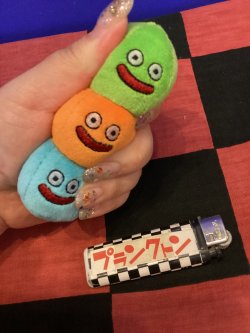 画像3: ドラゴンクエスト　スマイルスライムぎゅっとにぎろう！　ミニぬいぐるみ（スライムタワー）