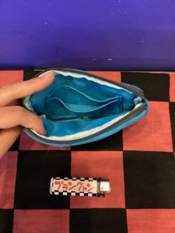 画像3: スヌーピー　ミニティッシュポーチ付きパスケース(ジョークール／ブルー)