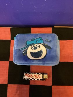 画像1: スヌーピー　ミニティッシュポーチ付きパスケース(オラフ)