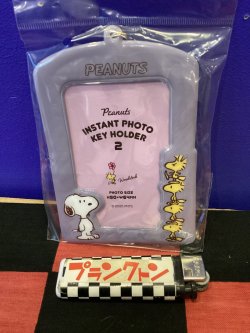 画像1: スヌーピー　インスタントフォトキーホルダー　（ウッドストック）