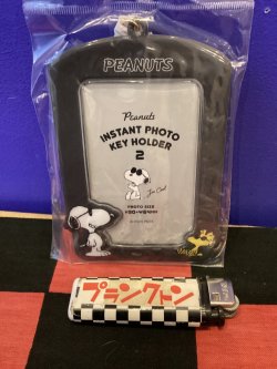 画像1: スヌーピー　インスタントフォトキーホルダー　（ジョークール）