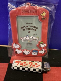 画像1: スヌーピー　インスタントフォトキーホルダー　（きょうだい）