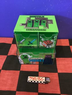 画像5: マインクラフト　３つの引き出し付きチェスト（グリーン）