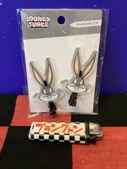画像1: ルーニーテューンズ　前髪クリップ　2Pヘアクリップ　(バッグスバニー)