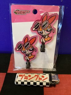 画像1: パワーパフガールズ　前髪クリップ　2Pヘアクリップ　(ブロッサム)