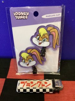 画像1: ルーニーテューンズ　前髪クリップ　2Pヘアクリップ　(ローラバニー)
