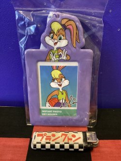 画像1: ルーニーテューンズ　インスタントフォトキーホルダー　（ローラバニー）