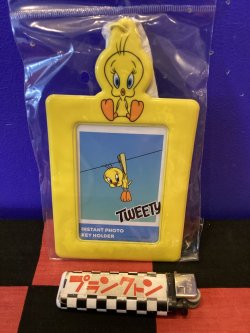 画像1: ルーニーテューンズ　インスタントフォトキーホルダー　（トゥイーティー）