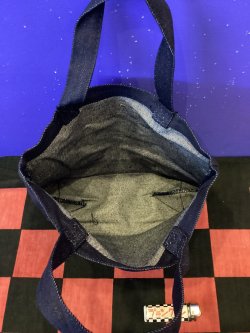 画像3: ミニトートバッグ（CRISP/ネイビー）
