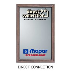 画像1: ウッドハブミラー ガラス(DIRECT CONNECTION)