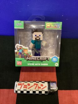 画像1: マインクラフト　メタルフィグ　WAVE4 (STEVE WITH SWORD) 