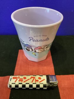 画像1: スヌーピー　メラミンカップ（スリープ）