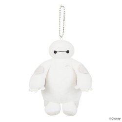 画像1: ディズニー　あそんで！ベイマックス　マスコット　ぬいぐるみキーホルダー　（ベイマックス）