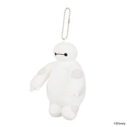 画像2: ディズニー　あそんで！ベイマックス　マスコット　ぬいぐるみキーホルダー　（ベイマックス）