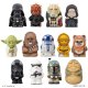 スターウォーズ　ソフビパペットマスコット　