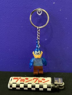 画像1: LEGO風ブロック　キャラクターキーホルダー(ルーニーテューンズ/ロードランナー)