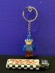LEGO風ブロック　キャラクターキーホルダー(ルーニーテューンズ/ロードランナー)