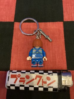 画像2: LEGO風ブロック　キャラクターキーホルダー(チャイルドプレイ/チャッキー/ナイフ)