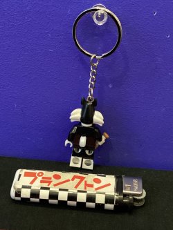 画像2: LEGO風ブロック　キャラクターキーホルダー(ルーニーテューンズ/シルベスター)