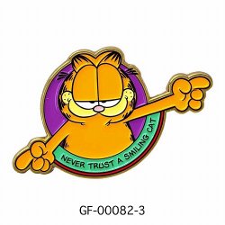 画像1: アメリカンキャラクター　ピンバッチ　（ガーフィールド　ゆびさし）