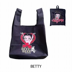 画像1: エコバッグ　Shopping Eco Bag (BETTY　BK)
