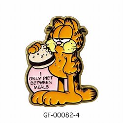 画像1: アメリカンキャラクター　ピンバッチ　（ガーフィールド　フード）