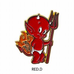 画像1: アメリカンキャラクター　ピンバッチ　（レッドデビル）