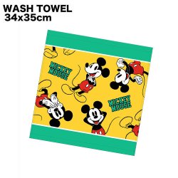 画像1: ディズニー　ハンドタオル（ミッキー　イエロー）