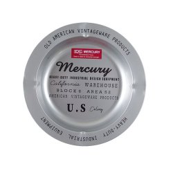 画像1: MERCURY アメリカンビンテージスモールトレイ(カーシブ　シルバー)